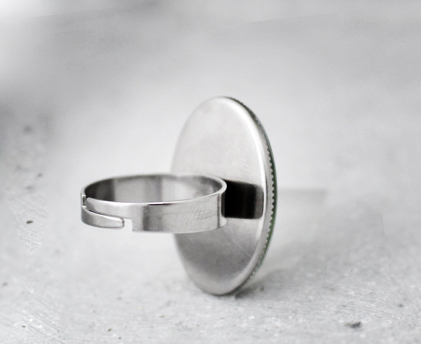 Ring Blattmuster, Ring mit Blätter, Edelstahl Ringe Silber, Leaf Ring, Freundschafts Ring, Geschenke für Schwester Freundin