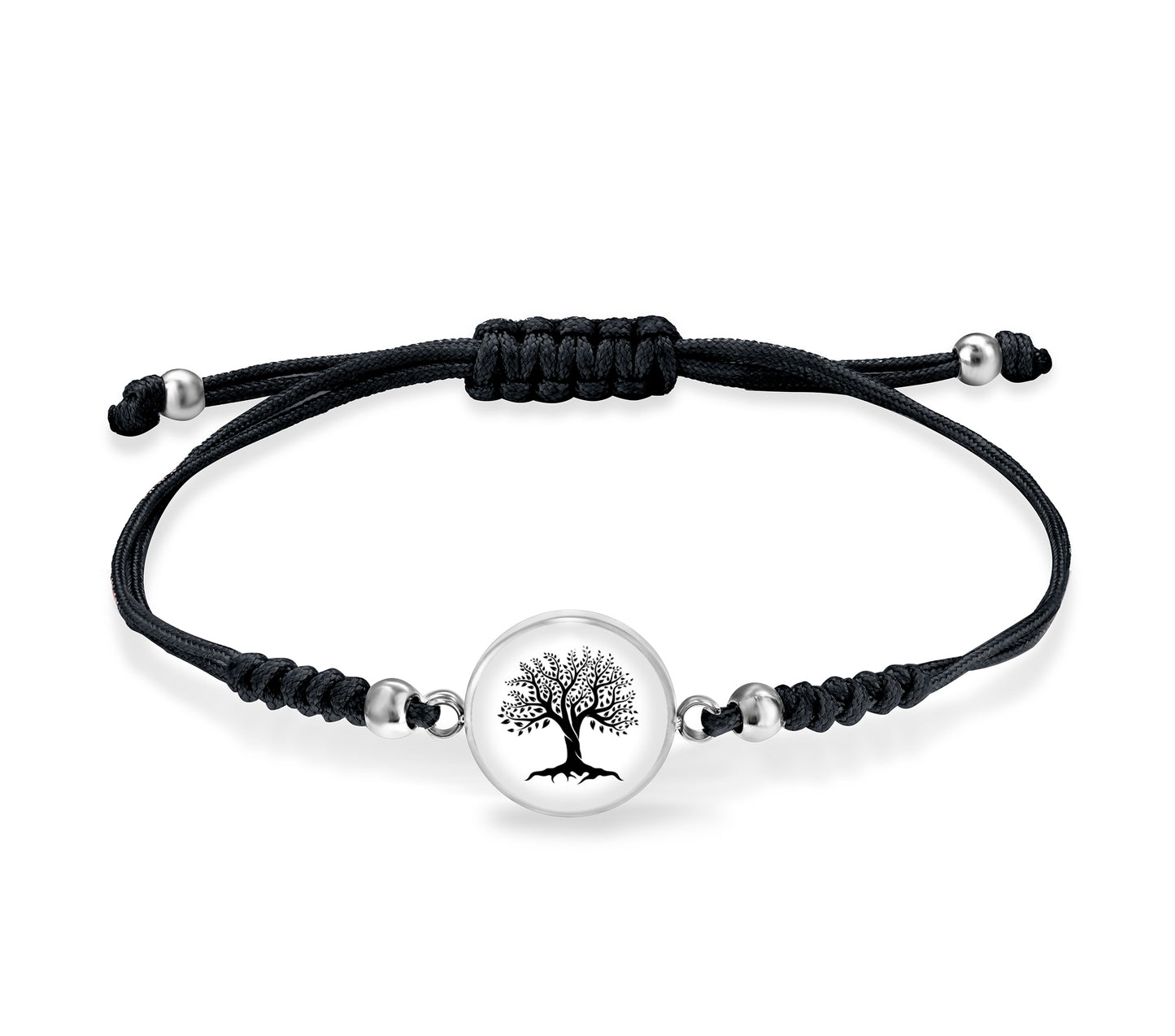 Damen Stoff Armband Lebensbaum