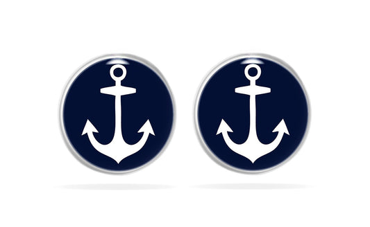 Ohrringe Anker, Ohrringe Maritim, Ohrringe Silver Edelstahl, Anker Schmuck, Maritimer Schmuck, Geschenk für sie, Maritimer Schmuck